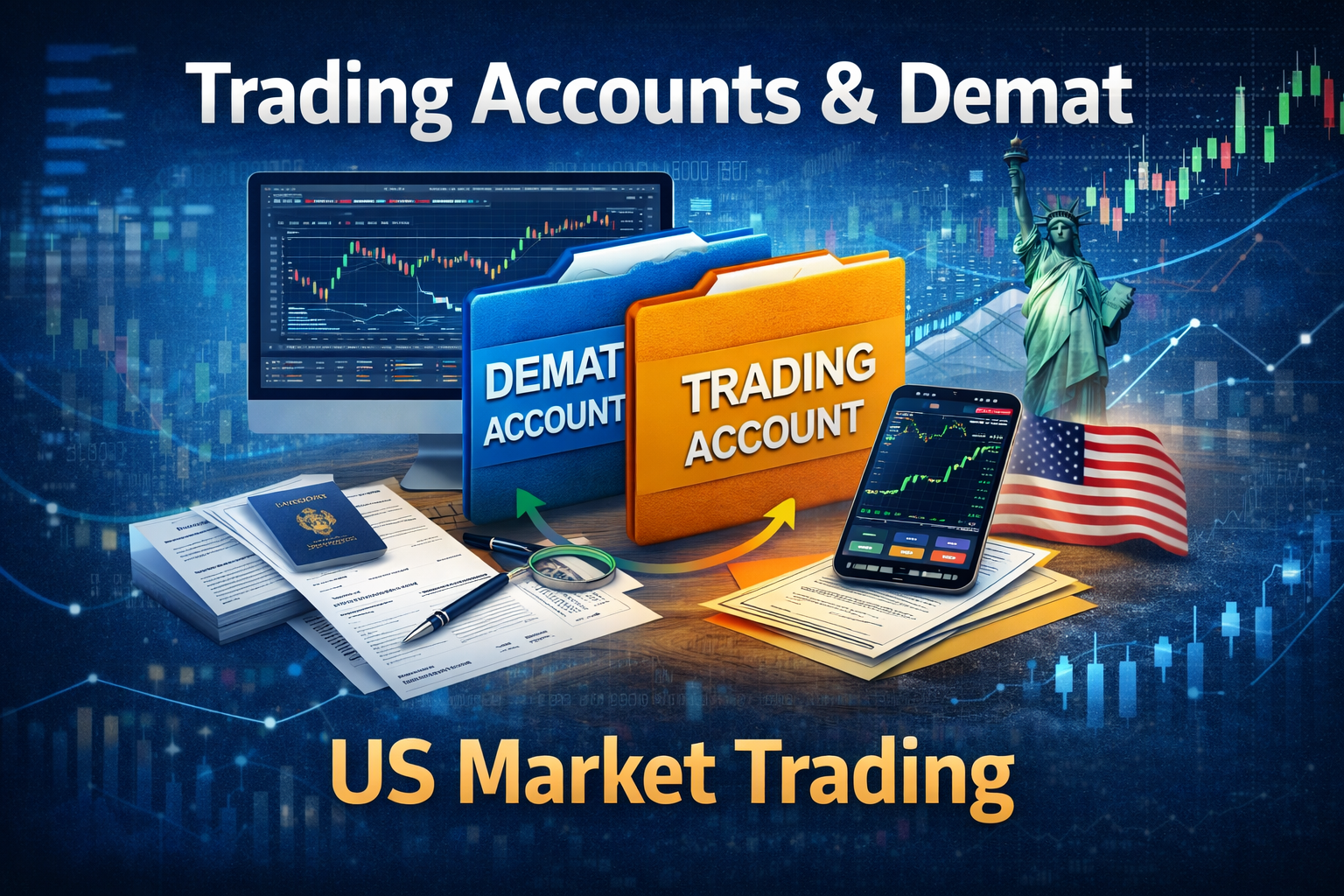 How to open a demat/trading account step-by-step For Us Market